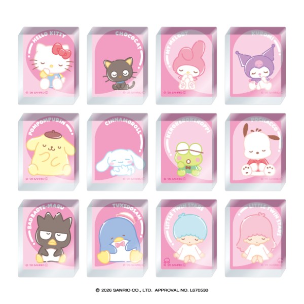 サンリオキャラクターズ アクリルブロック Image 2 | AniSmile