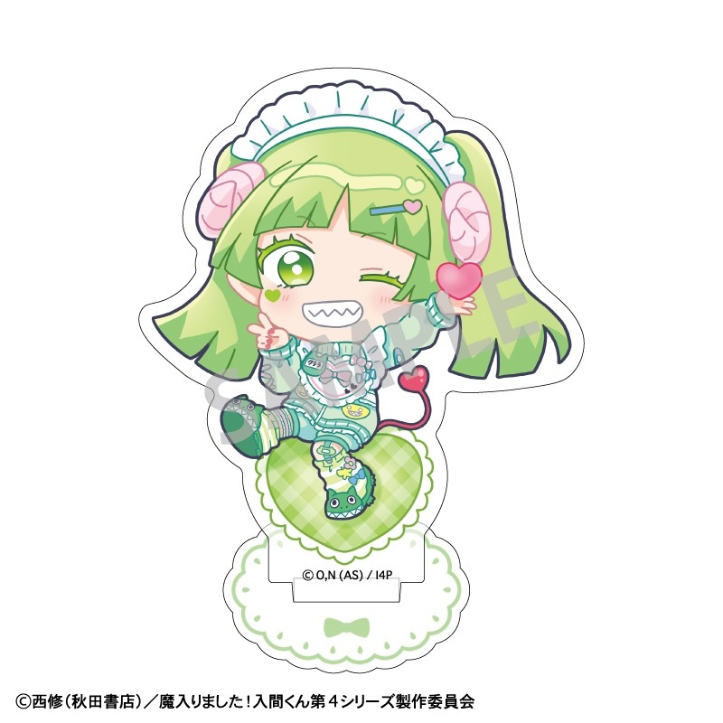 魔入りました!入間くん ミニアクリルスタンド ウァラク・クララ/ジャージメイド 描き起こし - 公式商品画像 | AniSmile