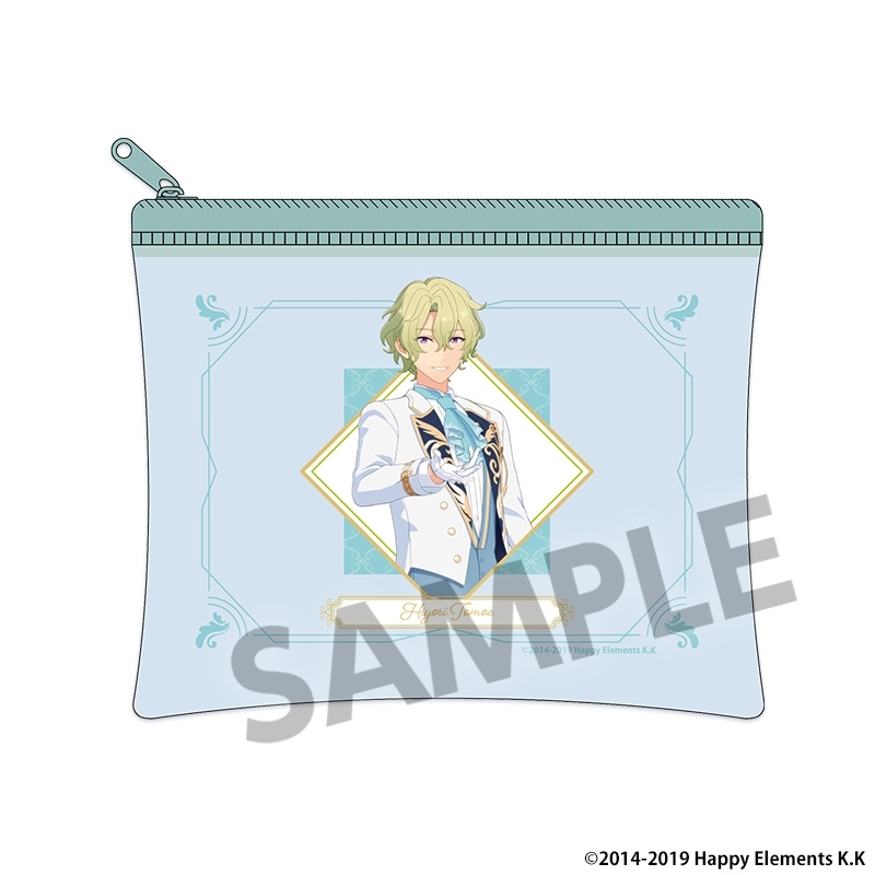 あんさんぶるスターズ!!追憶セレクション『エレメント』 ミニクリアフラットポーチ 巴 日和 - 公式商品画像 | AniSmile
