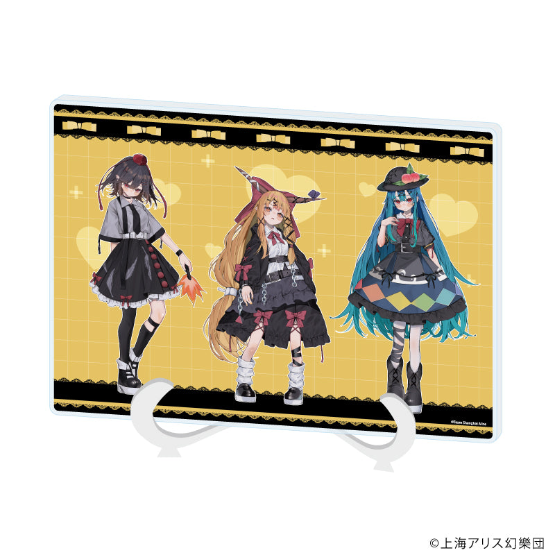アクリルアートボード(A5サイズ)「東方Project」07/文&天子&萃香 病みかわいいver.(描き起こしイラスト) - 公式商品画像 | AniSmile