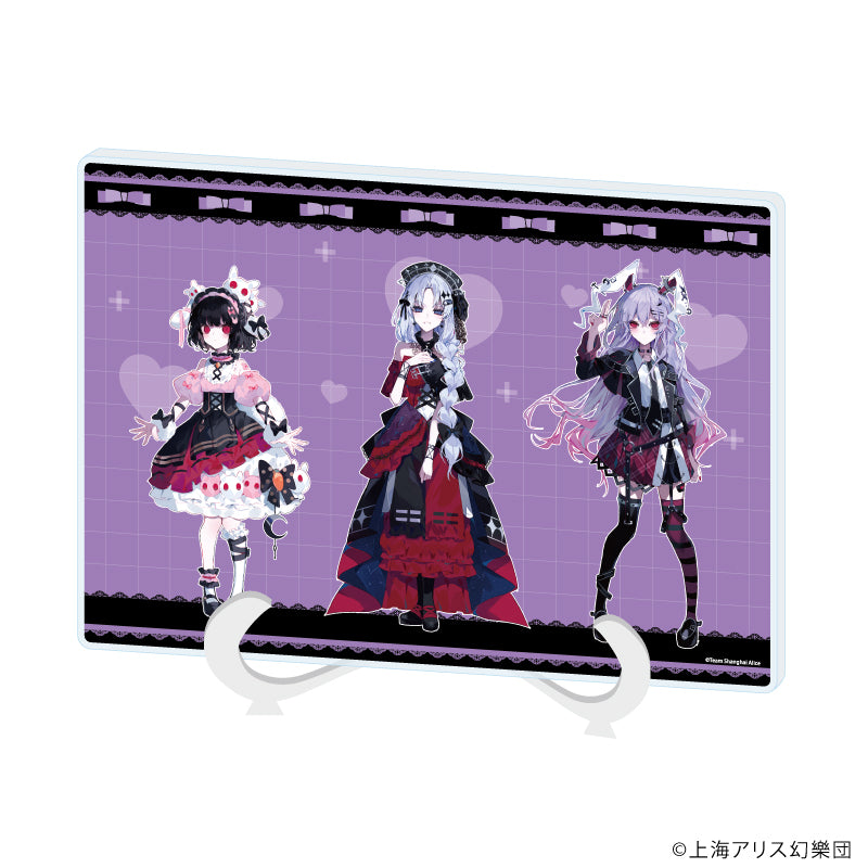 アクリルアートボード(A5サイズ)「東方Project」04/永琳&優曇華院&てゐ 病みかわいいver.(描き起こしイラスト) - 公式商品画像 | AniSmile