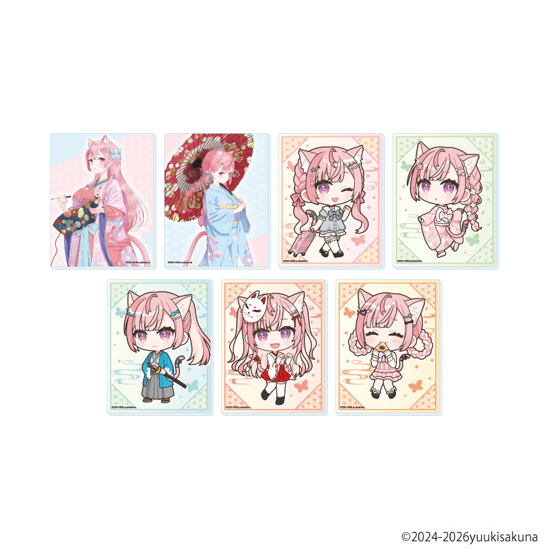 アクリルカード「結城さくな」01/ブラインド(全7種)(描き下ろし&ミニキャライラスト) - 公式商品画像 | AniSmile