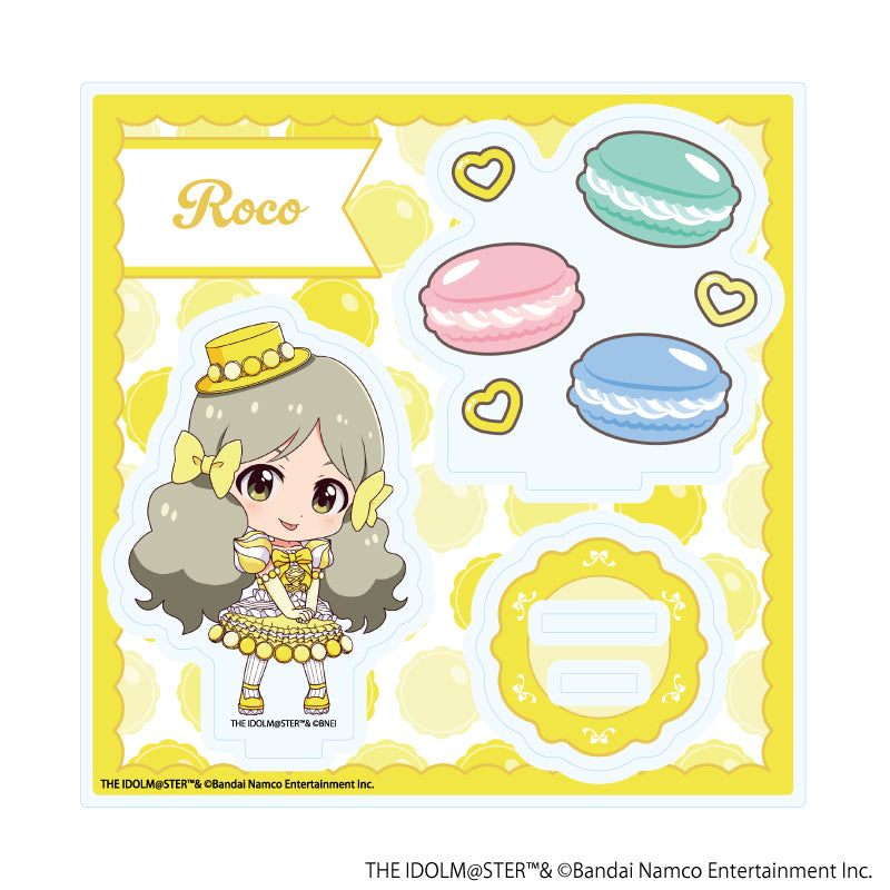 アクリルスタンドプレート「アイドルマスター ミリオンライブ!」52/ロコ マカロンドレスver.(ミニキャライラスト) - 公式商品画像 | AniSmile