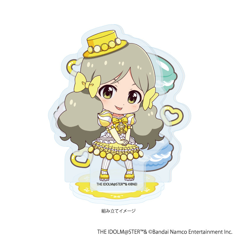 アクリルスタンドプレート「アイドルマスター ミリオンライブ!」52/ロコ マカロンドレスver.(ミニキャライラスト) 画像 2 | AniSmile