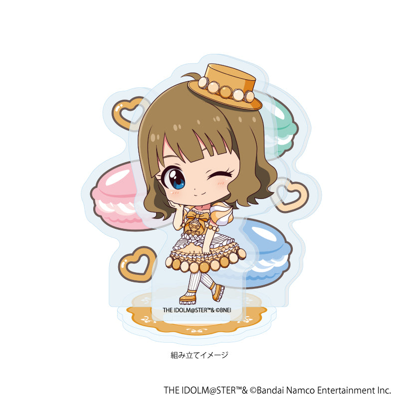 アクリルスタンドプレート「アイドルマスター ミリオンライブ!」48/周防 桃子 マカロンドレスver.(ミニキャライラスト) 画像 2 | AniSmile