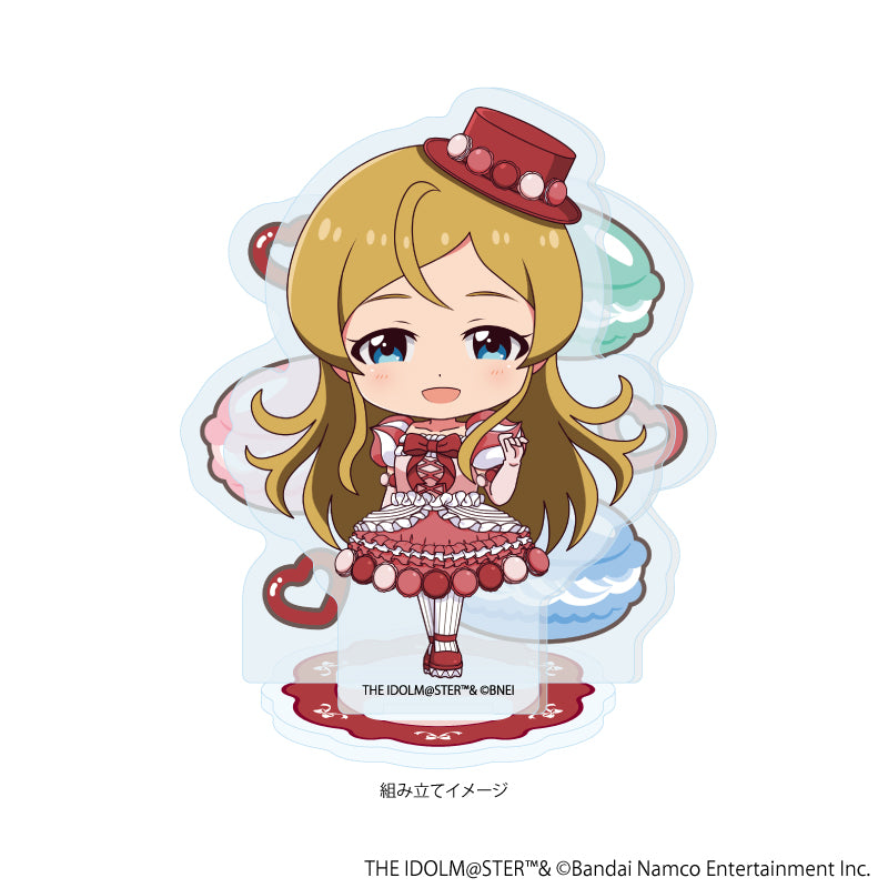 アクリルスタンドプレート「アイドルマスター ミリオンライブ!」47/篠宮 可憐 マカロンドレスver.(ミニキャライラスト) 画像 2 | AniSmile