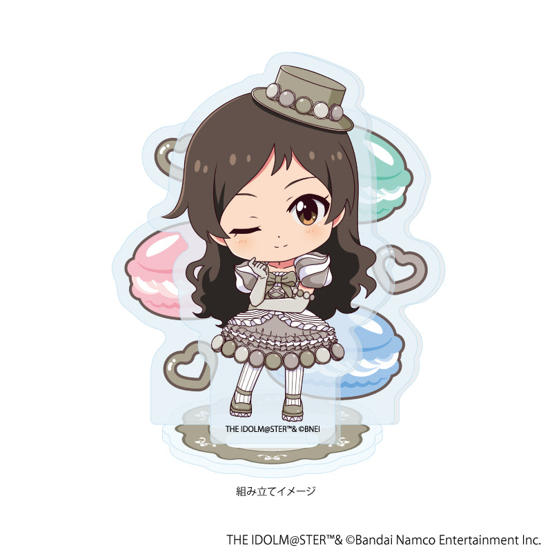 アクリルスタンドプレート「アイドルマスター ミリオンライブ!」46/北沢 志保 マカロンドレスver.(ミニキャライラスト) 画像 2 | AniSmile