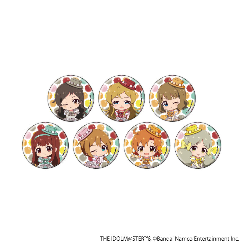 缶バッジ「アイドルマスター ミリオンライブ!」21/マカロンドレスver. トレーディング(全7種)(ミニキャライラスト) - 公式商品画像 | AniSmile