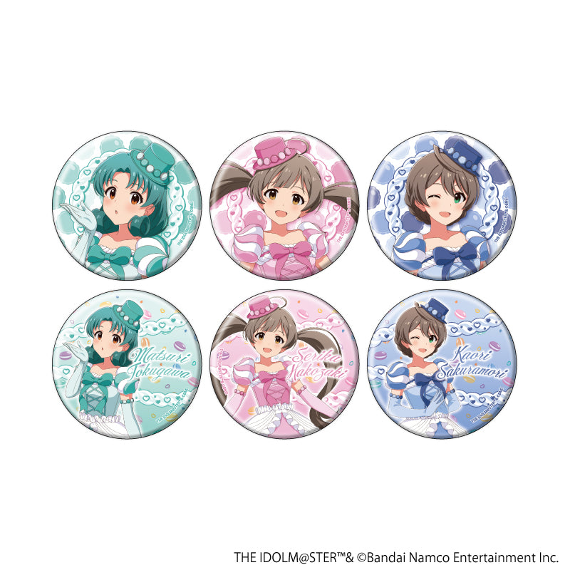 缶バッジ「アイドルマスター ミリオンライブ!」20/マカロンドレスver. トレーディング(全6種)(描き下ろしイラスト) - 公式商品画像 | AniSmile