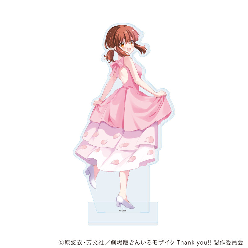 BIGアクリルスタンド「きんいろモザイク」13/猪熊陽子 バースデードレスver(描き下ろしイラスト) - 公式商品画像 | AniSmile