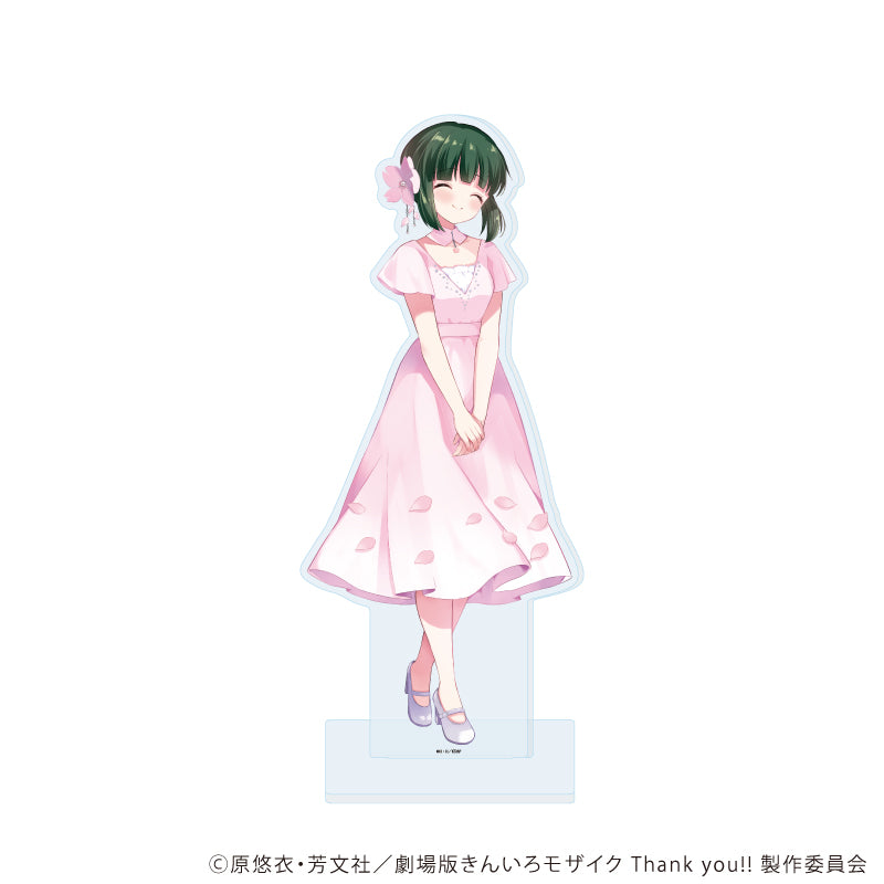 BIGアクリルスタンド「きんいろモザイク」11/大宮忍 バースデードレスver(描き下ろしイラスト) - 公式商品画像 | AniSmile