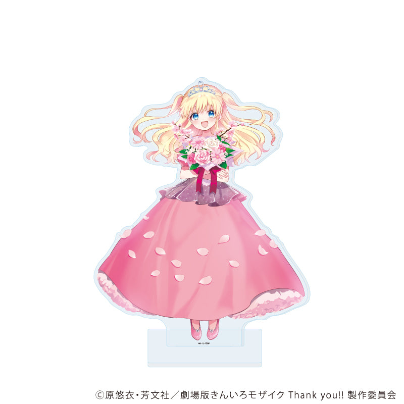 BIGアクリルスタンド「きんいろモザイク」10/アリス・カータレット バースデードレスver(描き下ろしイラスト) - 公式商品画像 | AniSmile
