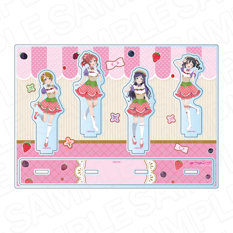 ラブライブ! ホログラムアクリルジオラマ B Cafe party ver. - 公式商品画像 | AniSmile