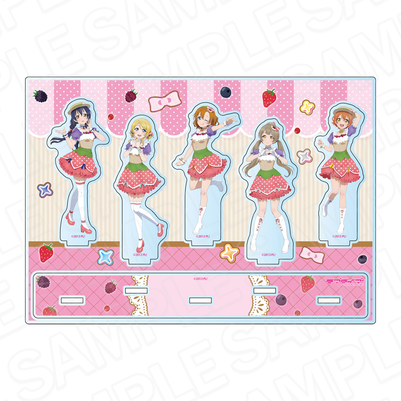 ラブライブ! ホログラムアクリルジオラマ A Cafe party ver. - 公式商品画像 | AniSmile