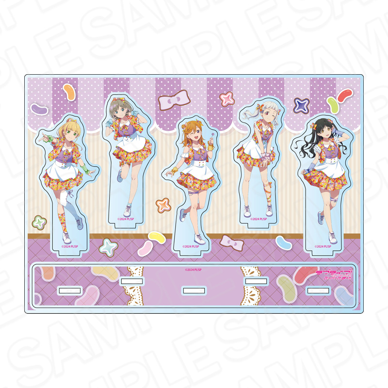ラブライブ!スーパースター!! ホログラムアクリルジオラマ A Cafe party ver. - 公式商品画像 | AniSmile