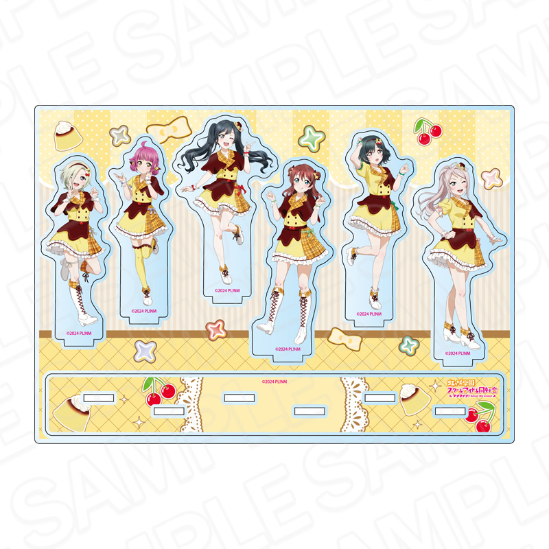 ラブライブ!虹ヶ咲学園スクールアイドル同好会 ホログラムアクリルジオラマ B Cafe party ver. - 公式商品画像 | AniSmile