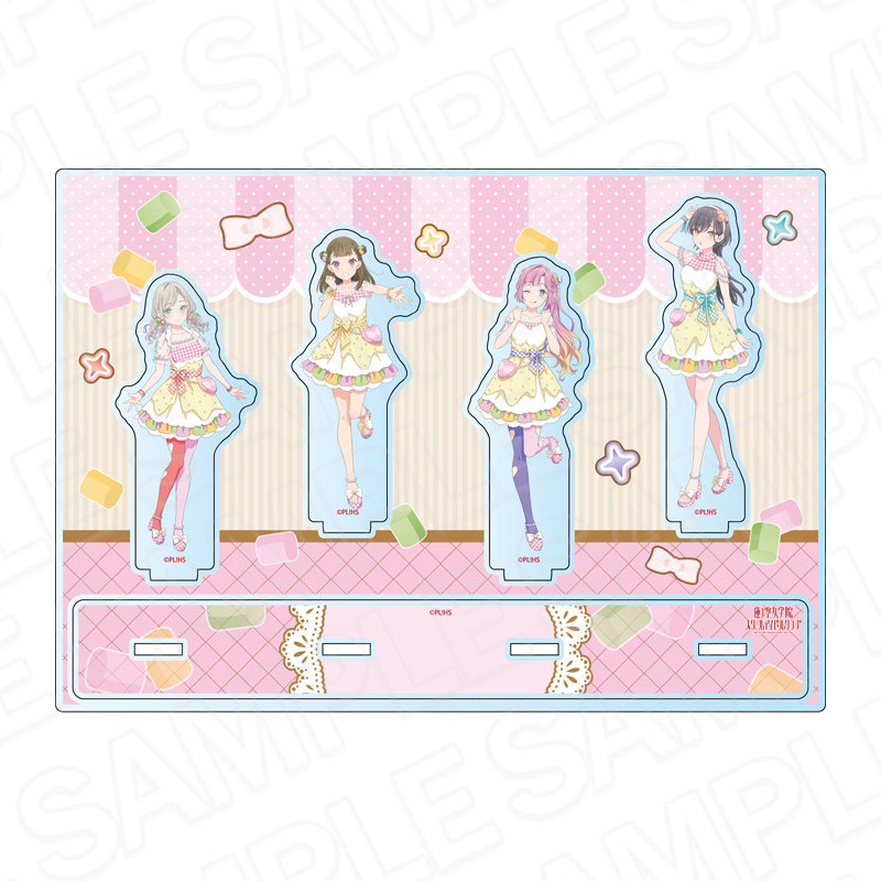 ラブライブ!蓮ノ空女学院スクールアイドルクラブ ホログラムアクリルジオラマ B Cafe party ver. - 公式商品画像 | AniSmile