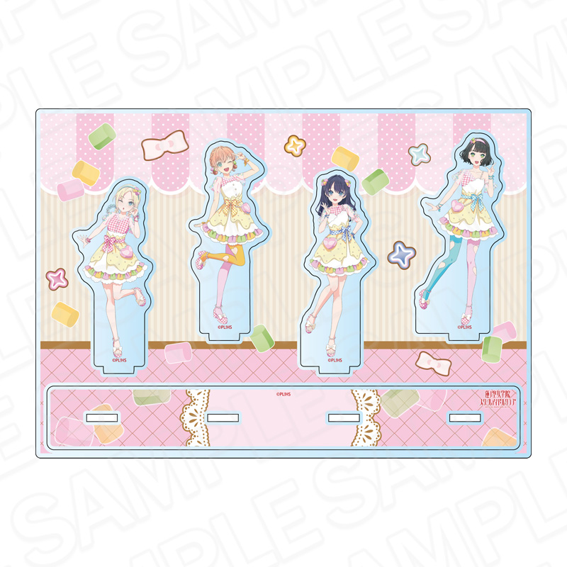 ラブライブ!蓮ノ空女学院スクールアイドルクラブ ホログラムアクリルジオラマ A Cafe party ver. - 公式商品画像 | AniSmile