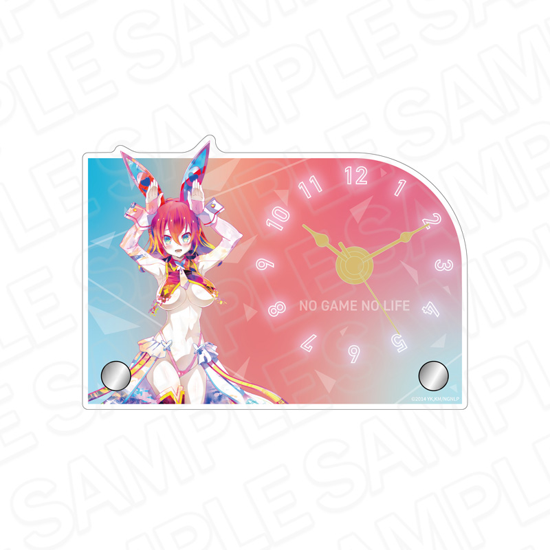 ノーゲーム・ノーライフ ミニアクリルクロック PALE TONE series ステファニー・ドーラ サイバーバニー ver. - 公式商品画像 | AniSmile