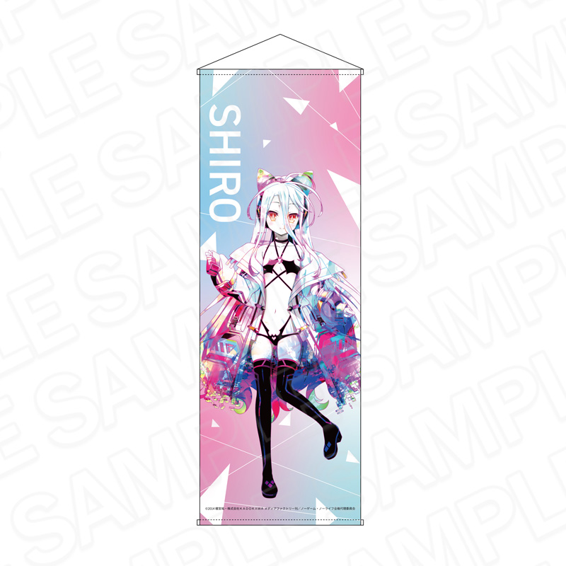 ノーゲーム・ノーライフ 特大タペストリー PALE TONE series 白 サイバーバニー ver. - 公式商品画像 | AniSmile