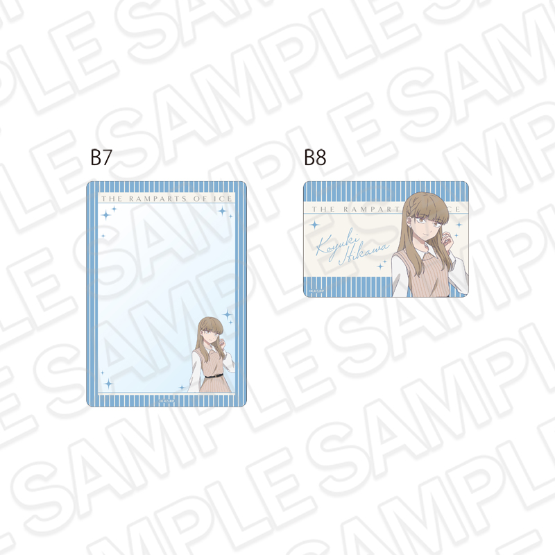 氷の城壁 硬質カードケースセット 氷川小雪 spring ver. - 公式商品画像 | AniSmile