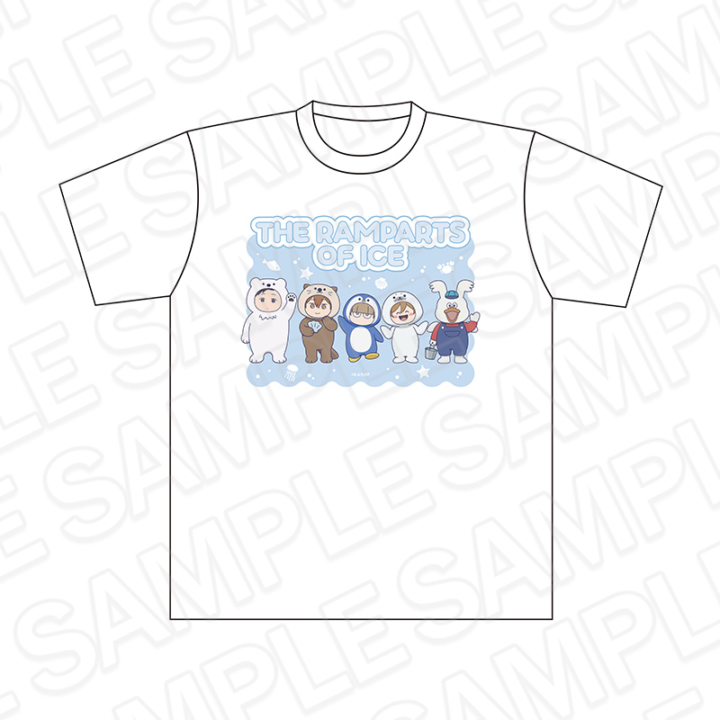 氷の城壁 Tシャツ ミニキャラ 水族館 ver. M - 公式商品画像 | AniSmile