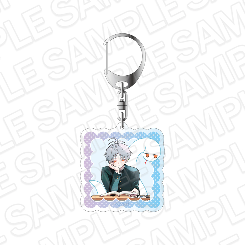 蛇神くんは寒いと変身しちゃうから アクリルキーホルダー A - 公式商品画像 | AniSmile