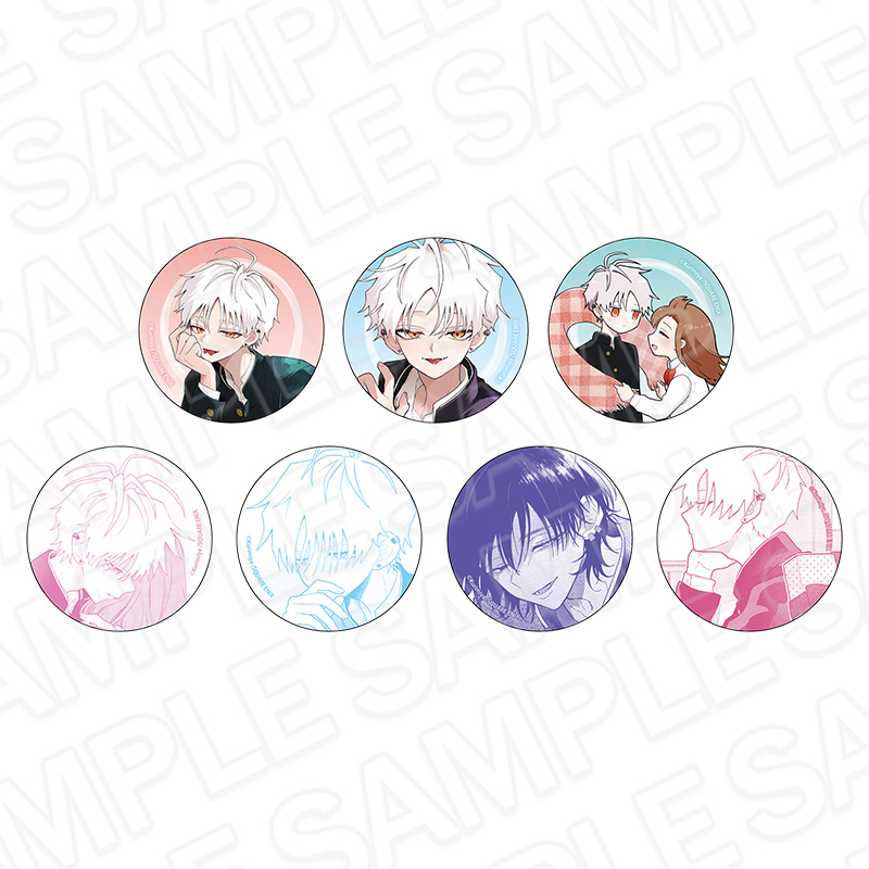 蛇神くんは寒いと変身しちゃうから カンバッジ(ランダム) - 公式商品画像 | AniSmile