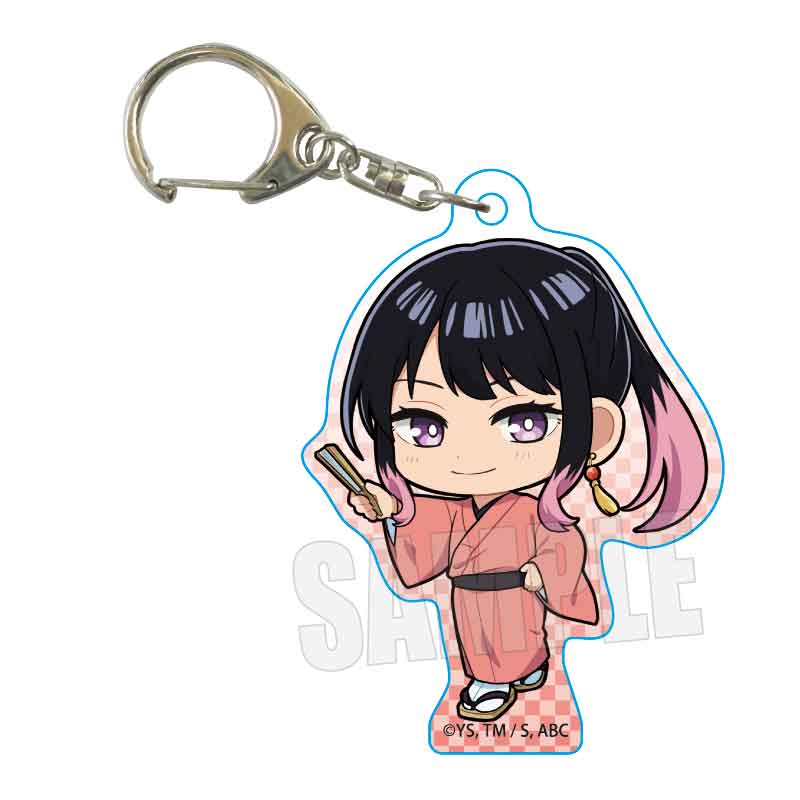 てくトコアクリルキーホルダー TVアニメ『あかね噺』/桜咲 朱音(着物) - 公式商品画像 | AniSmile
