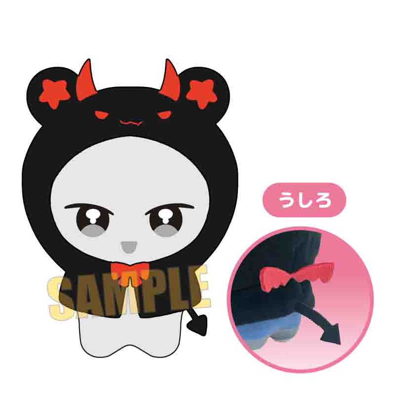 オリジナル おでかけ!ぬいきゅ〜とぽんちょ あくま - 公式商品画像 | AniSmile