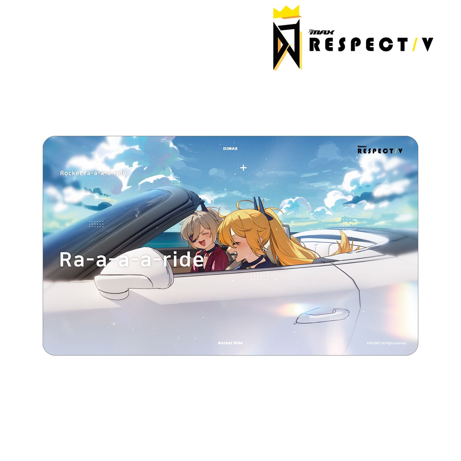 DJMAX RESPECT V Rocket Ride マルチデスクマット 画像 2 | AniSmile