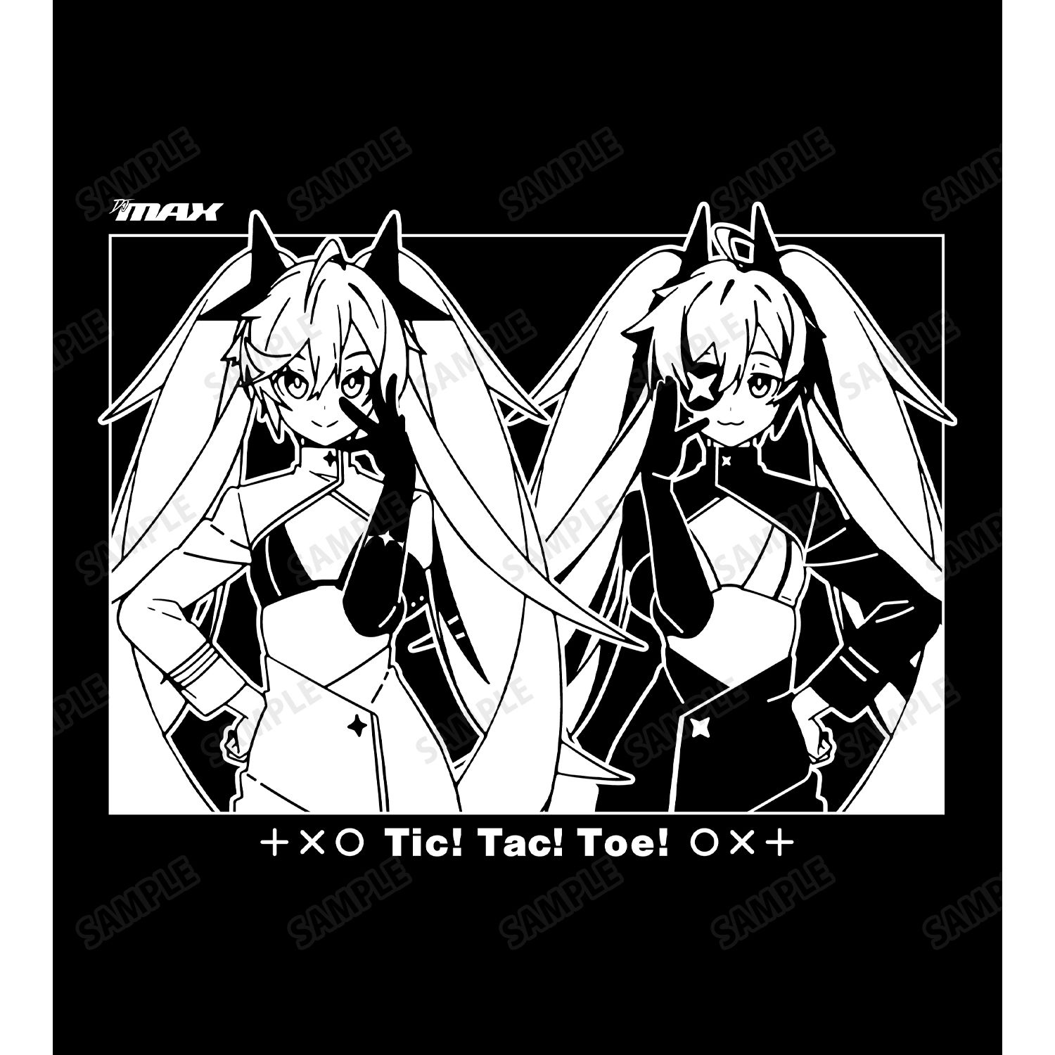 DJMAX RESPECT V Tic! Tac! Toe! Teeユニセックス(サイズ/XXL) 画像 3 | AniSmile