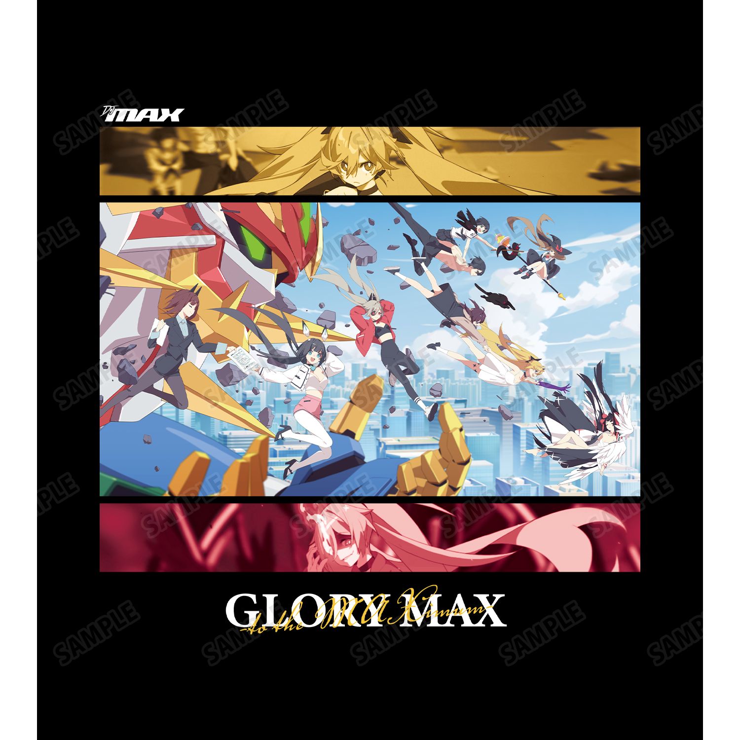 DJMAX RESPECT V glory MAX -to the MAXimum- Teeユニセックス(サイズ/XXL) 画像 3 | AniSmile