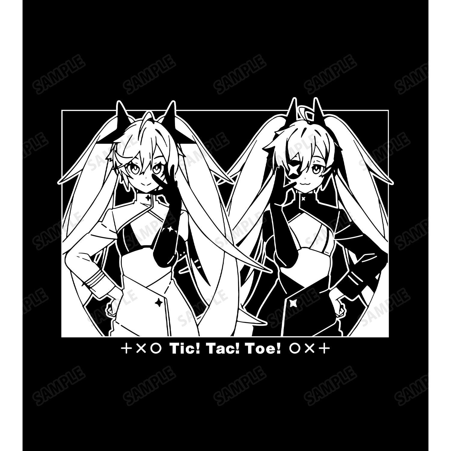 DJMAX RESPECT V Tic! Tac! Toe! BIGジップトートバッグ 画像 6 | AniSmile