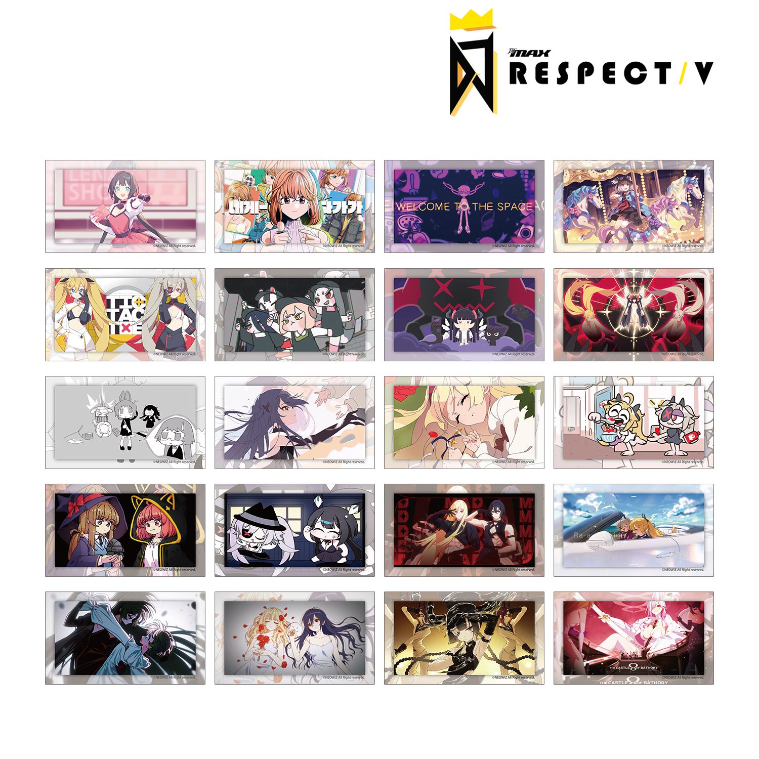 DJMAX RESPECT V トレーディングイラストカード(単位/単品) - 公式商品画像 | AniSmile