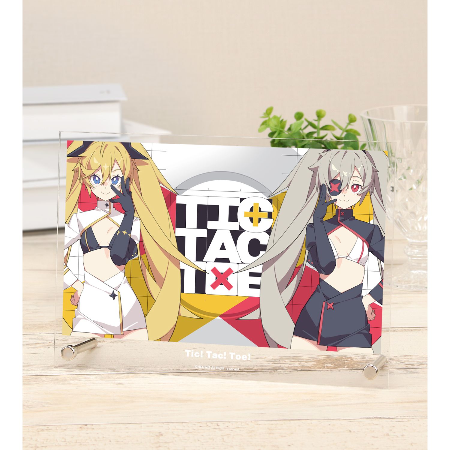 DJMAX RESPECT V Tic! Tac! Toe! A5アクリルパネル - 公式商品画像 | AniSmile