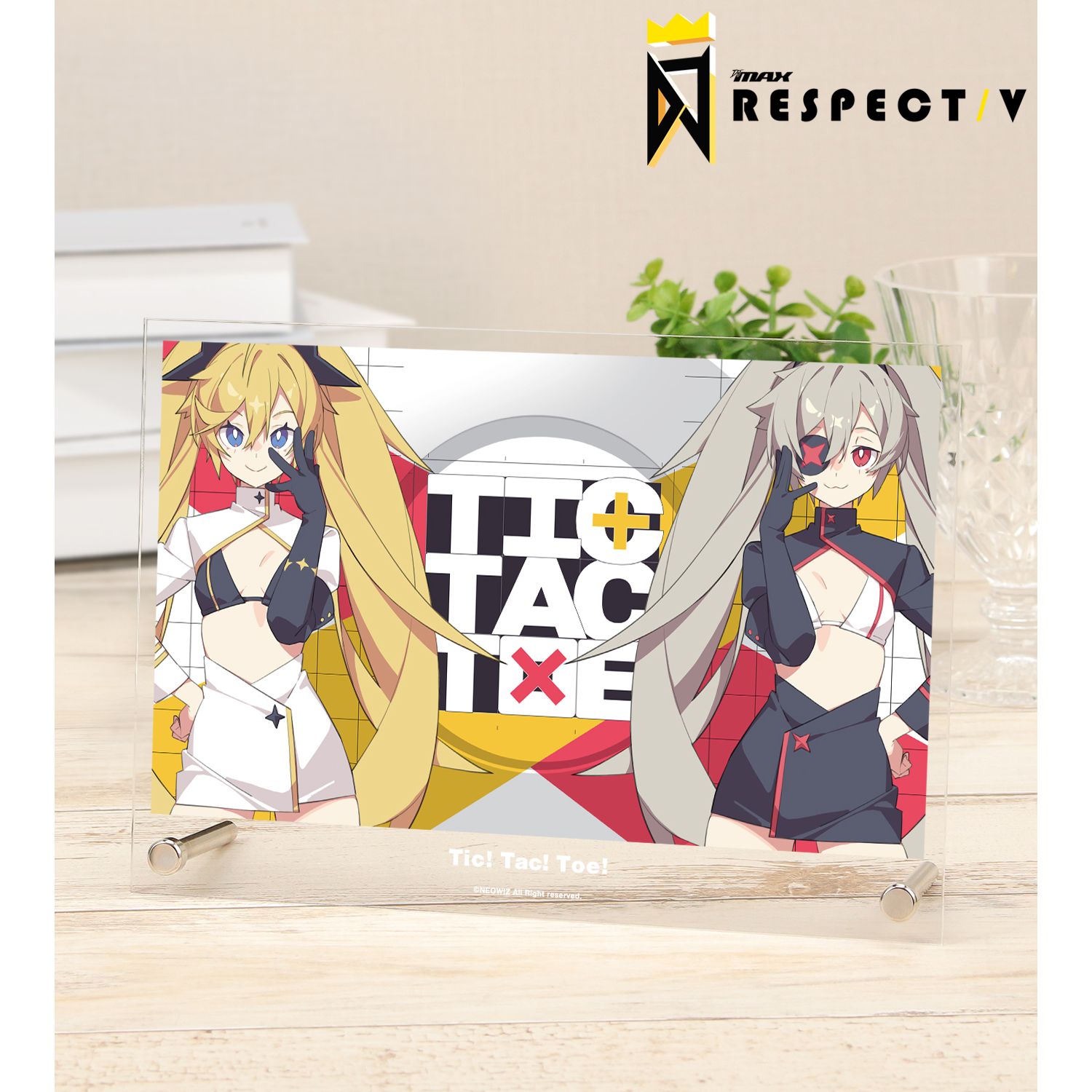 DJMAX RESPECT V Tic! Tac! Toe! A5アクリルパネル 画像 3 | AniSmile