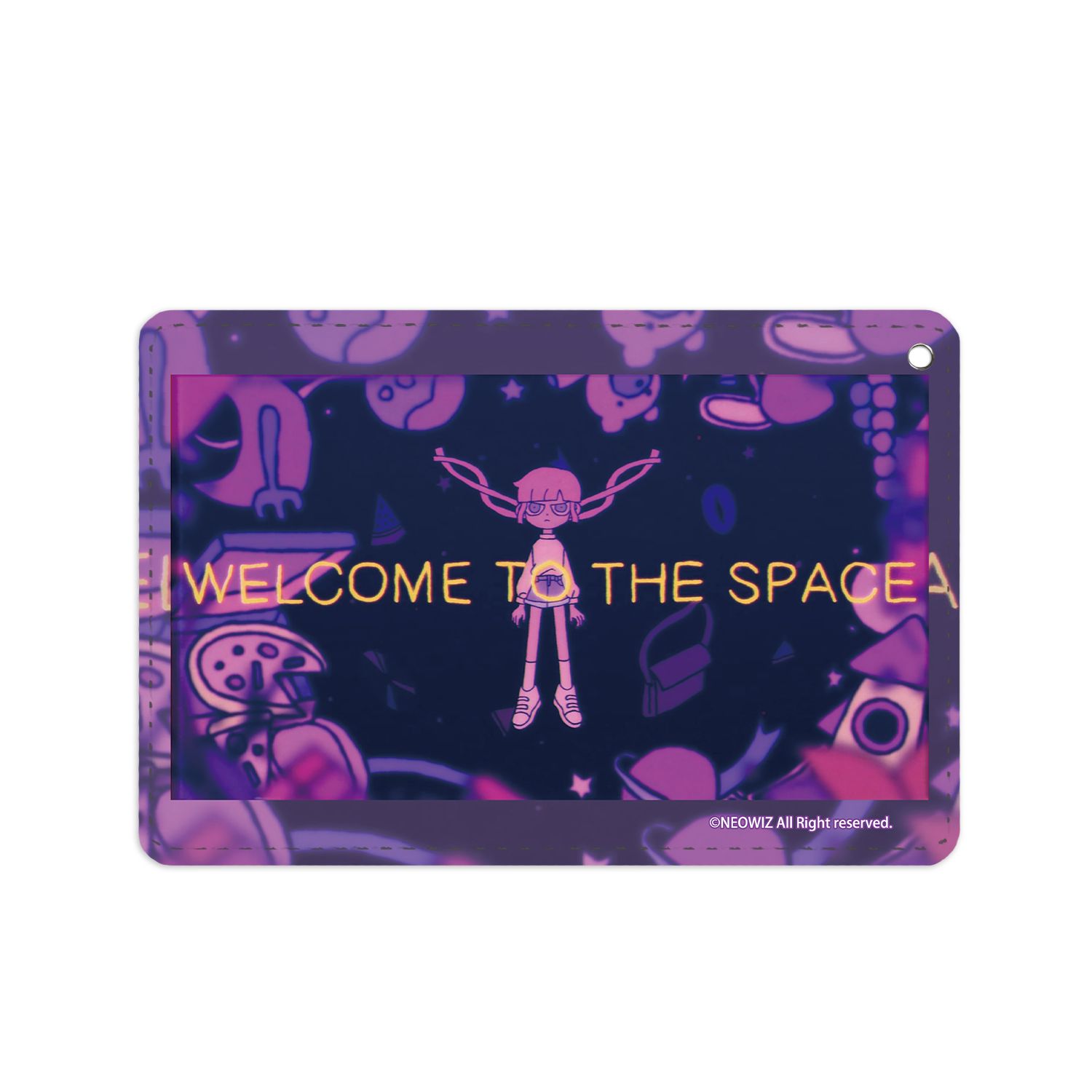 DJMAX RESPECT V welcome to the space 1ポケットパスケース - 公式商品画像 | AniSmile