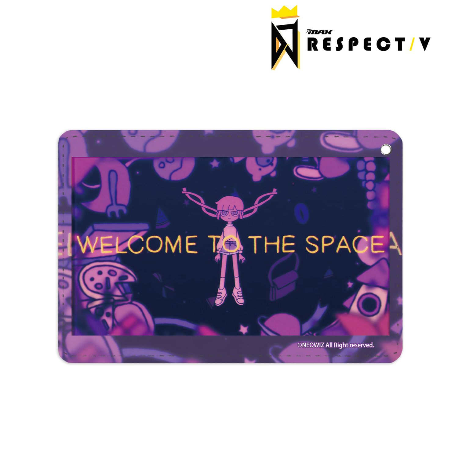DJMAX RESPECT V welcome to the space 1ポケットパスケース 画像 2 | AniSmile