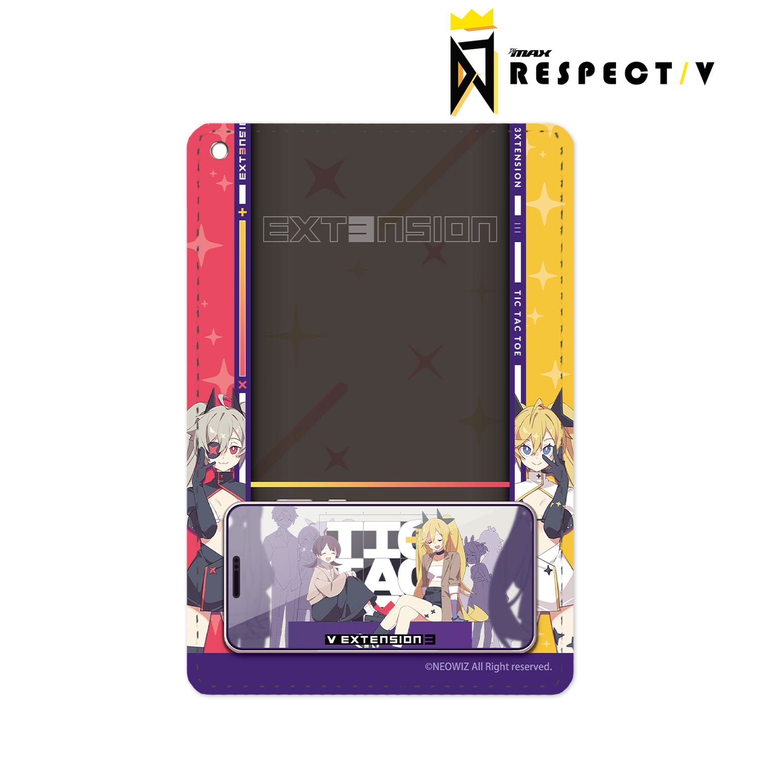 DJMAX RESPECT V ギアデザイン 1ポケットパスケース 画像 2 | AniSmile