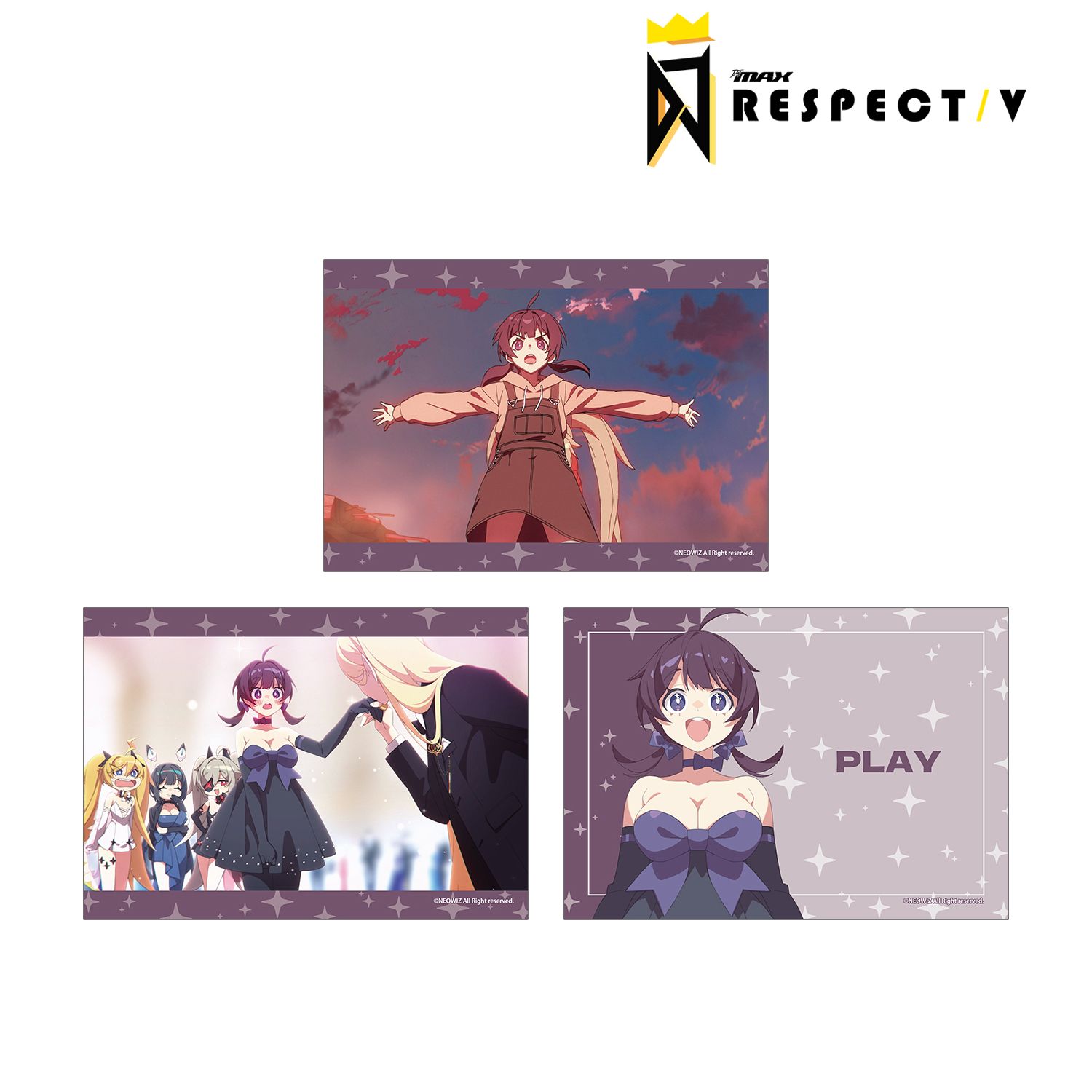 DJMAX RESPECT V プレイ ブロマイド3枚セット 画像 2 | AniSmile