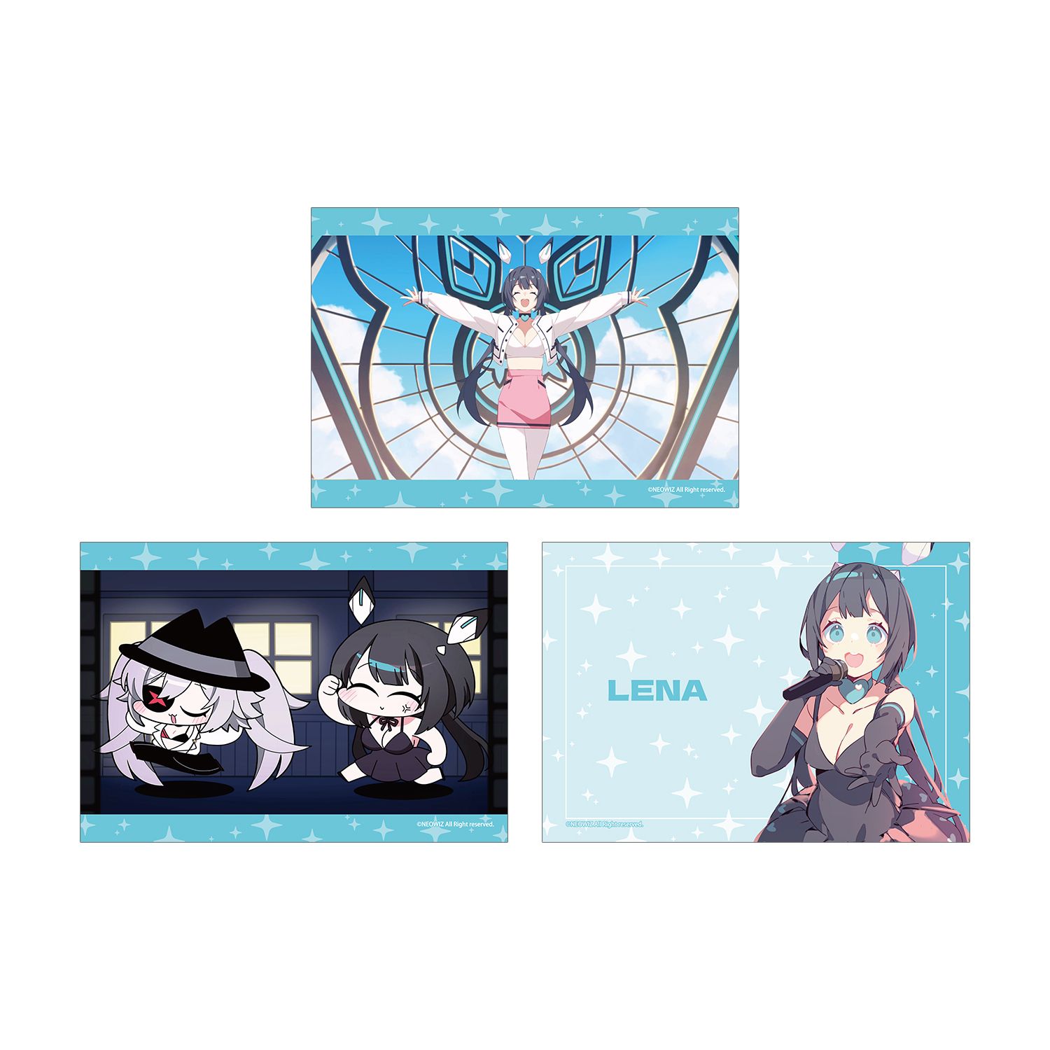 DJMAX RESPECT V レナ ブロマイド3枚セット - 公式商品画像 | AniSmile
