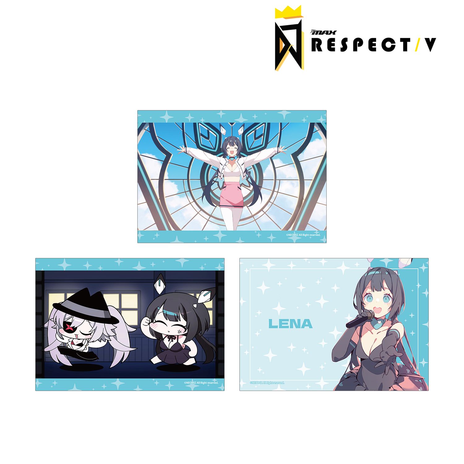 DJMAX RESPECT V レナ ブロマイド3枚セット 画像 2 | AniSmile