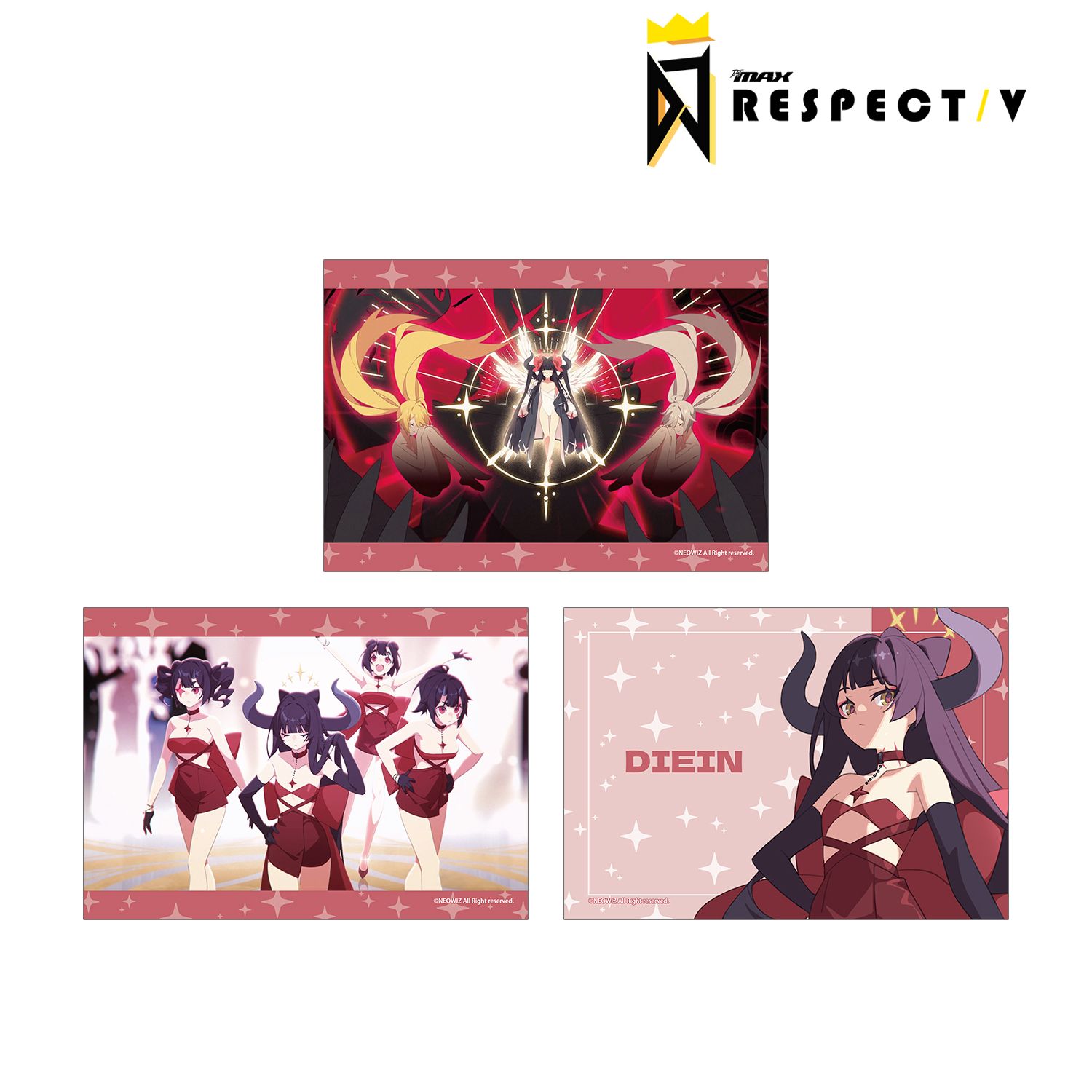 DJMAX RESPECT V ダイン ブロマイド3枚セット 画像 2 | AniSmile