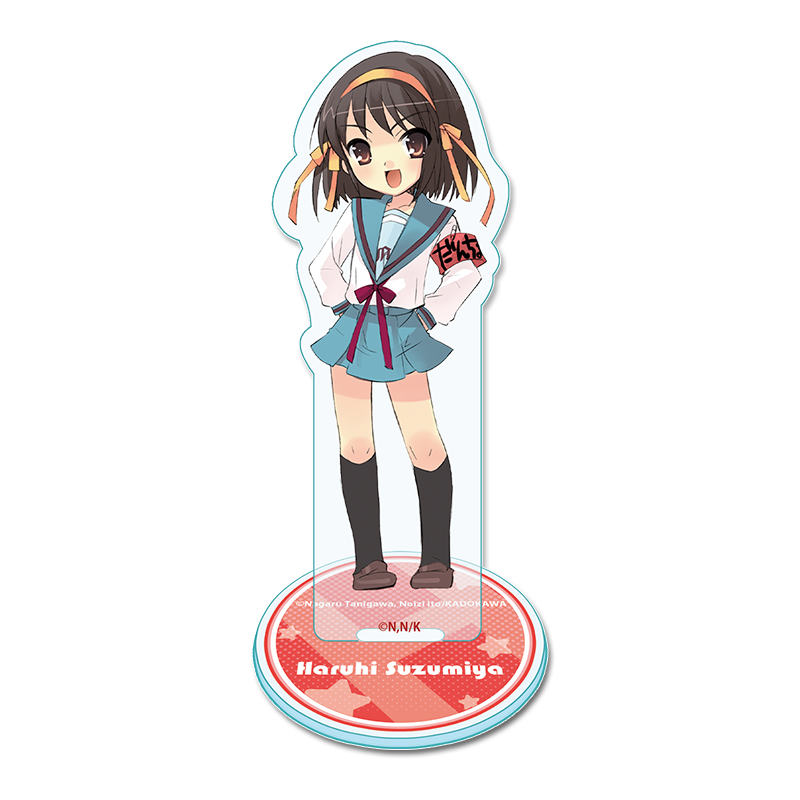 涼宮ハルヒシリーズ ミニキャラアクリルスタンド【ハルヒ】 - 公式商品画像 | AniSmile