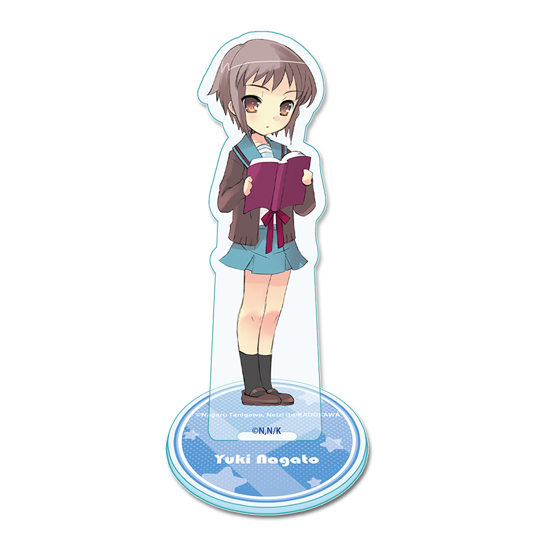 涼宮ハルヒシリーズ ミニキャラアクリルスタンド【有希】 - 公式商品画像 | AniSmile