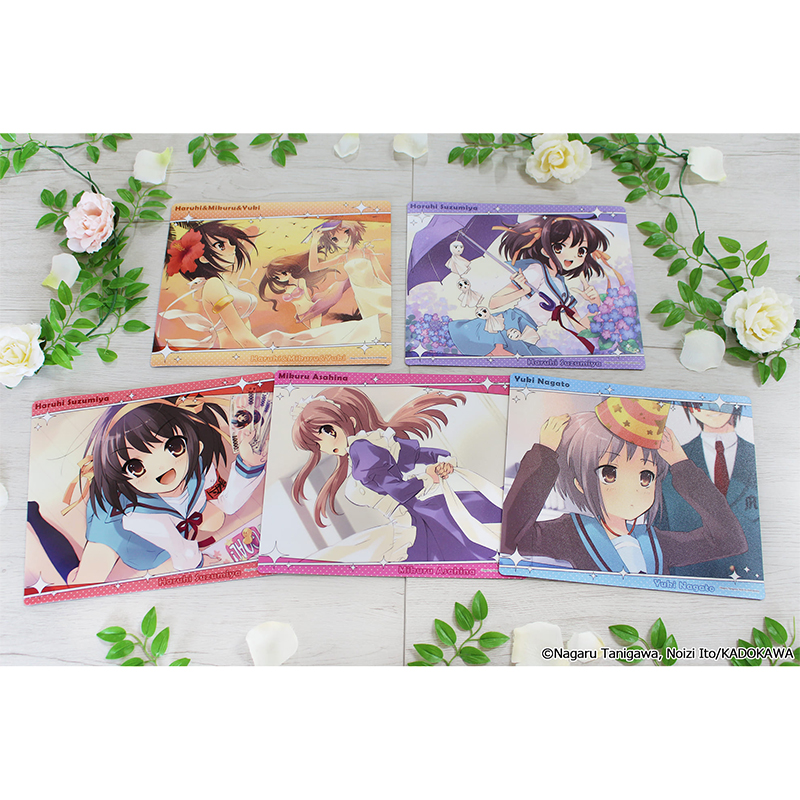 涼宮ハルヒシリーズ マウスパッド【有希】 - 公式商品画像 | AniSmile