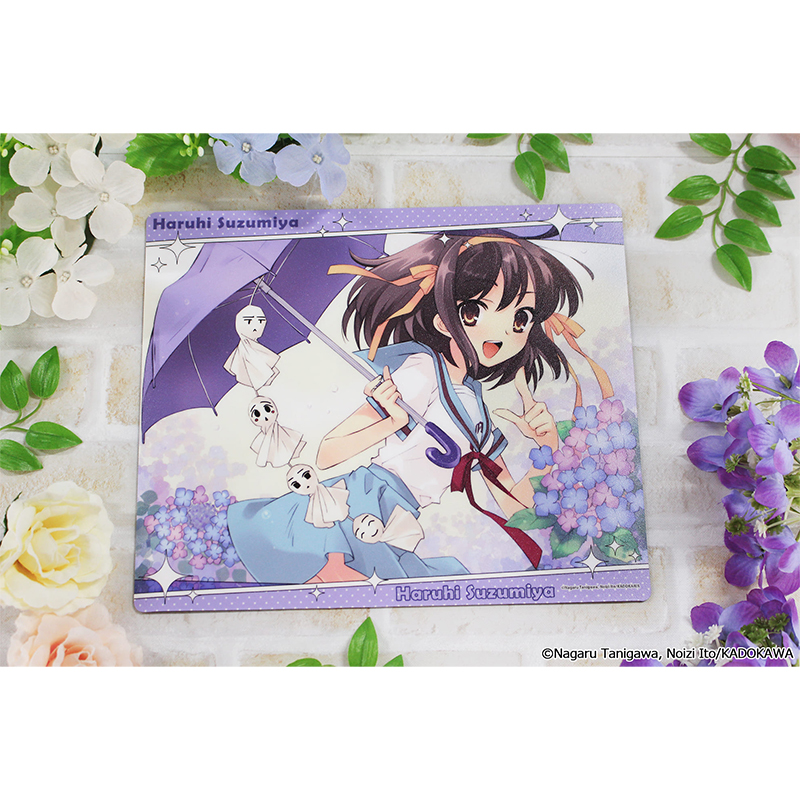 涼宮ハルヒシリーズ マウスパッド【ハルヒ(梅雨)】 画像 2 | AniSmile