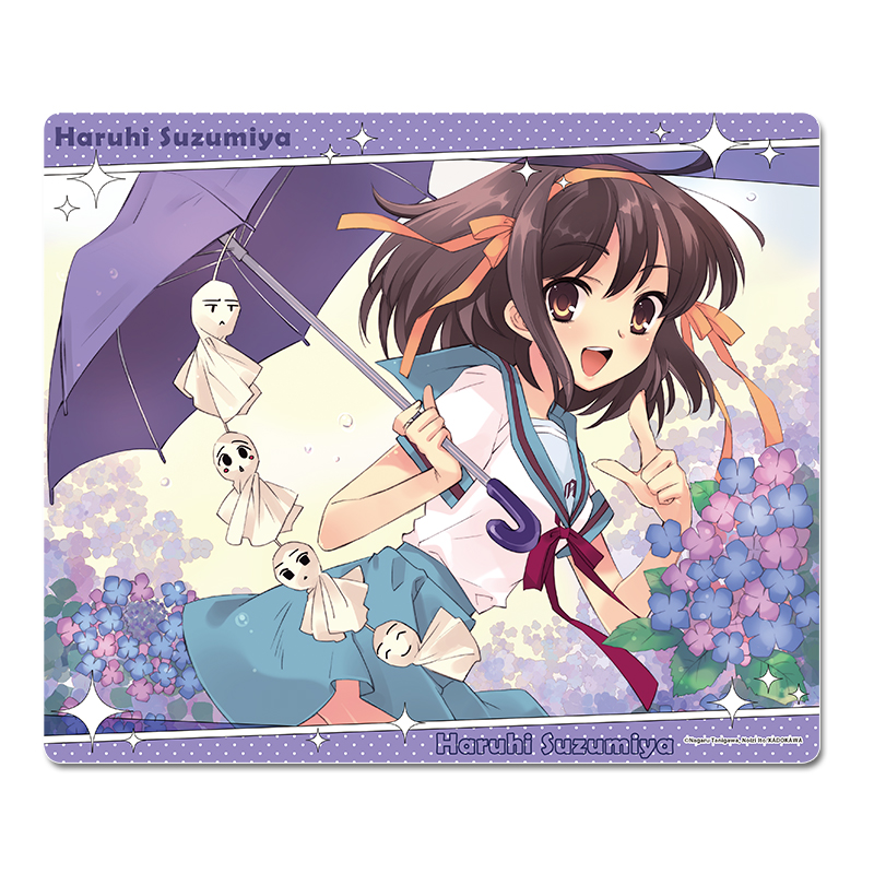 涼宮ハルヒシリーズ マウスパッド【ハルヒ(梅雨)】 画像 3 | AniSmile