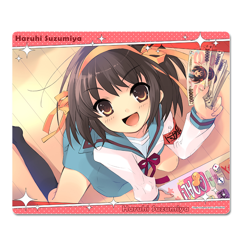 涼宮ハルヒシリーズ マウスパッド【ハルヒ】 画像 3 | AniSmile